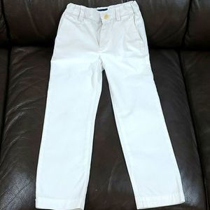Boys Polo Ralph Lauren 5 white pants